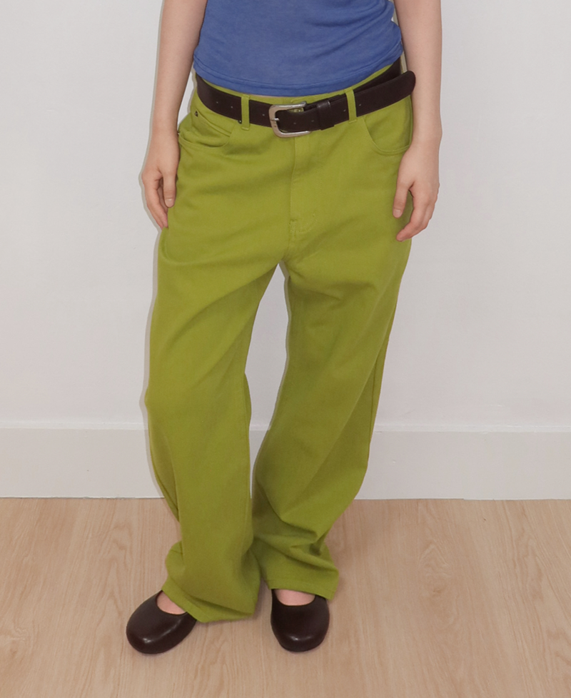 NOTHINGINCOMMON（ナッシングインコモン）の「オスロ カラー コットン パンツ（パンツ）」