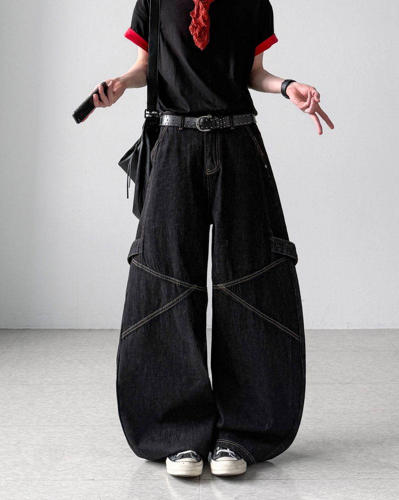 YOURNUS（ユアナス）の「Roel Carpenter Balloon Denim（Pants）」