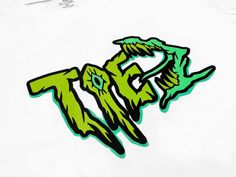 TREZ MONSTA TEE - WHITE