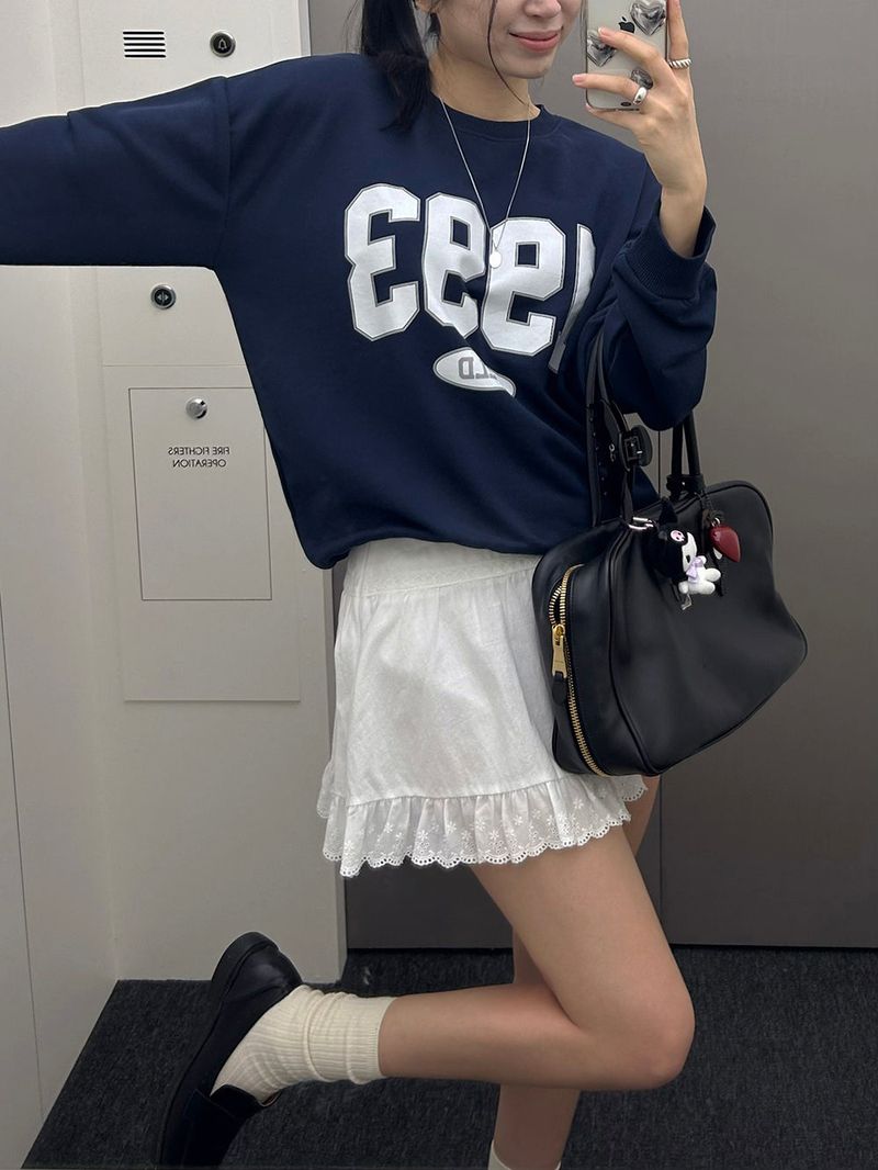 [MADE] Versi lace frill mini skirt