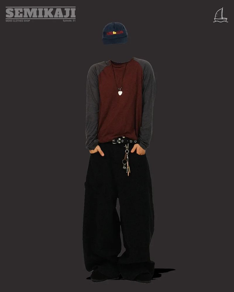 PT Deep Color Contrast Long Sleeve T