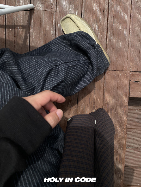 No.0858 H stripe PF wide snap PT