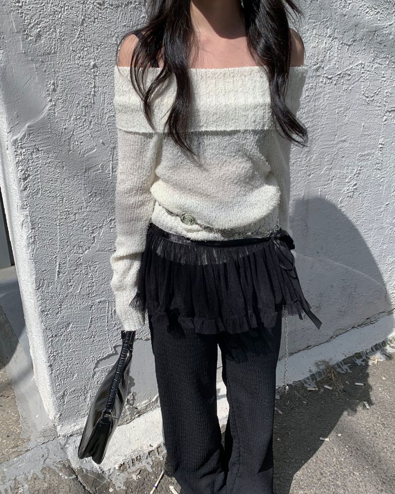 From skirt
