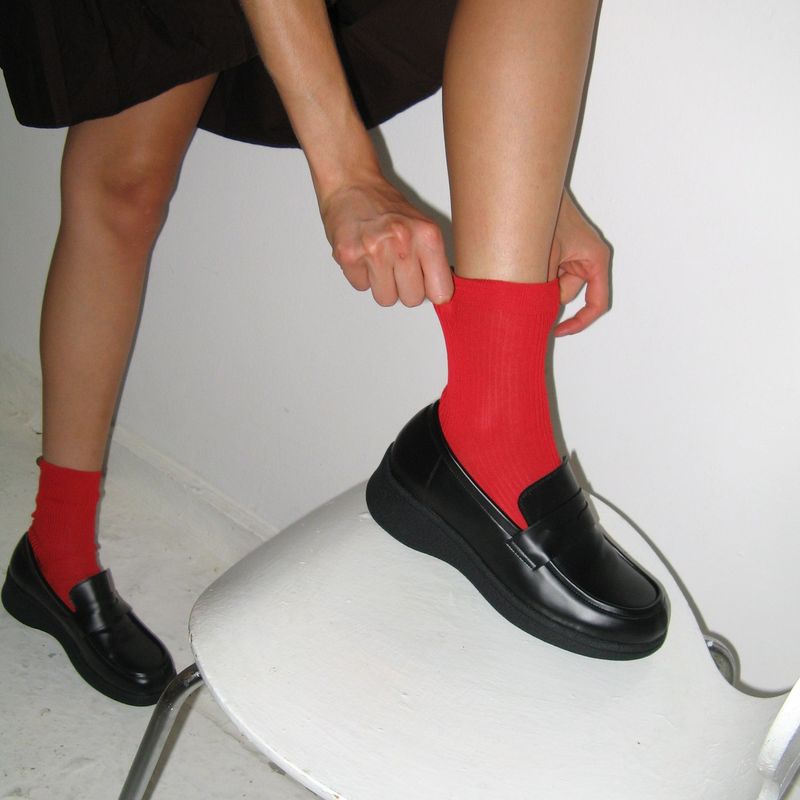 Penny 0045. Platform Loafers - 2colors