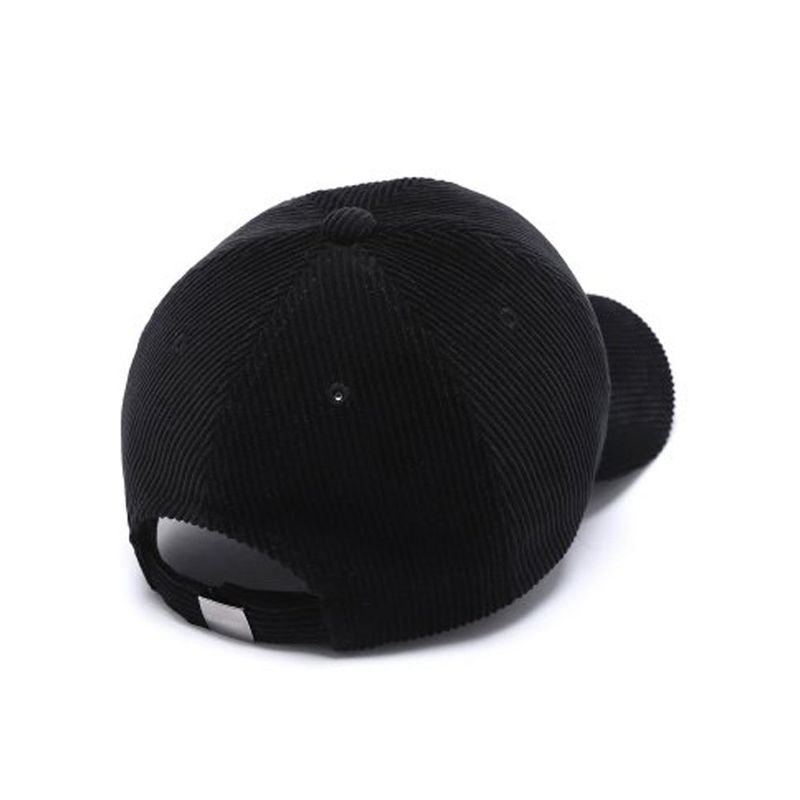 [ILLEDIT] CORDUROY LABEL BALLCAP BLACK