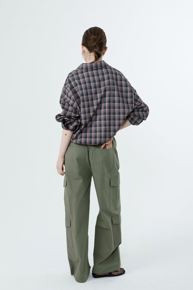 CURVE CHECK TOP_PINK