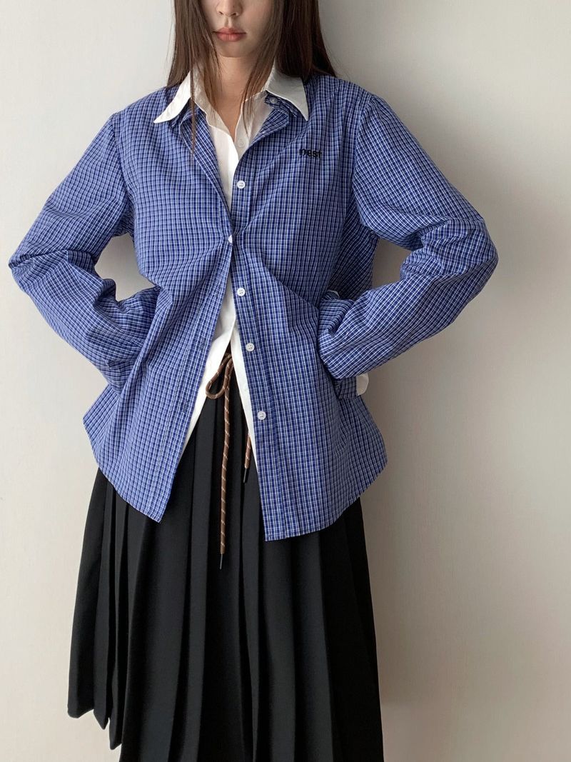 Academy Midi Pleats Banded Waist Skirt