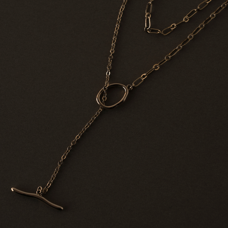 asymmetry swir necklace(corda)