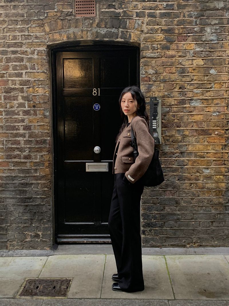 [MADE] Benne wool handmade tweed jacket