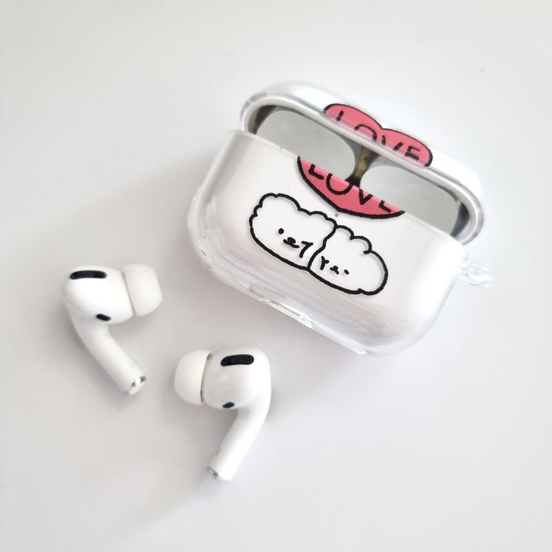 Airpod case | LOVE (Transparent, PRO
