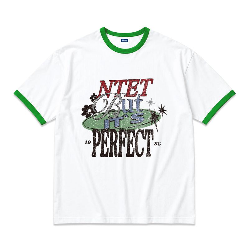 its perfect overfit ringer t-shirt (3color)