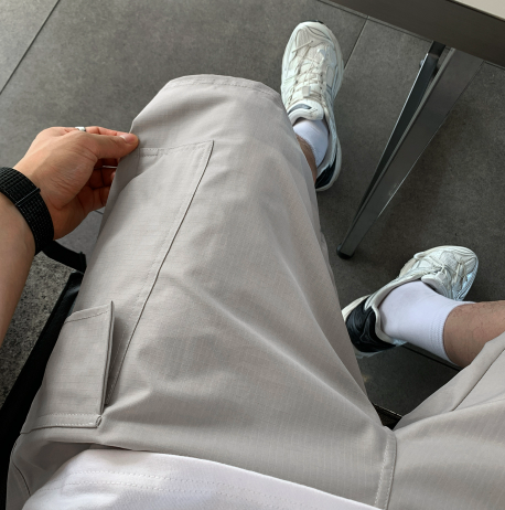Kuiper Half Bermuda Nylon Cargo Shorts