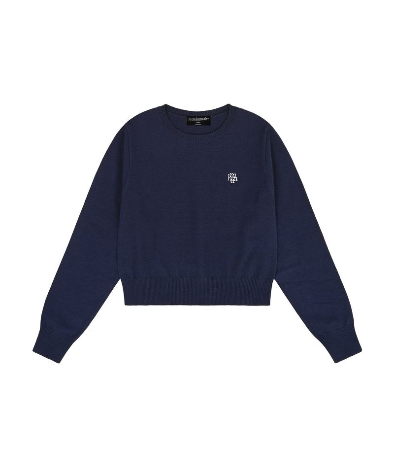 STITCH LOGO BASIC KNIT