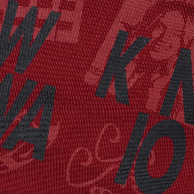 Weekend warrior typography printing tote-bag (Red)