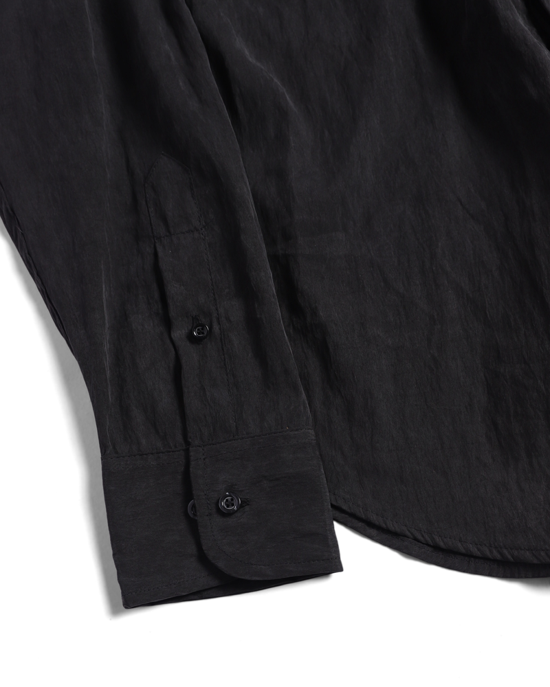 CUPRO BLACK LONG SLEEVES SHIRT