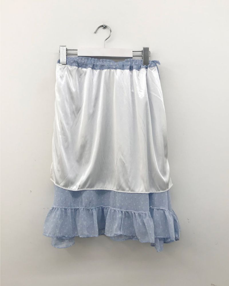 Flow String Midi Skirt (2color)