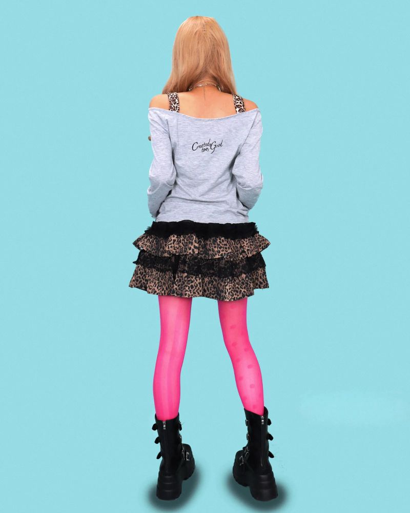 leopard point kiss T