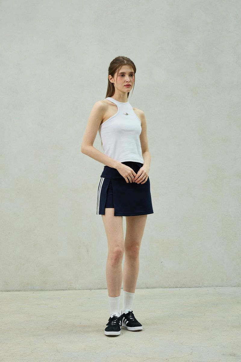 BONNY JERSEY SKIRT PANTS / NAVY