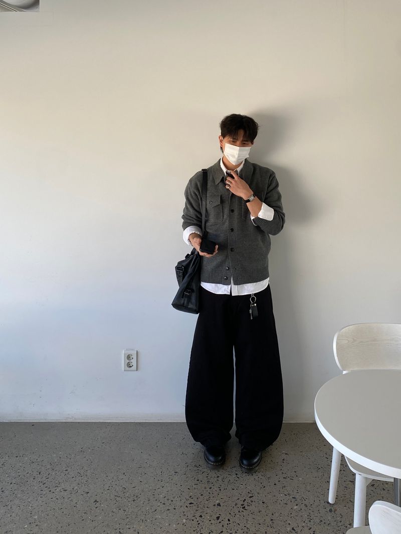 Veilet Double Pocket Cardigan 3C