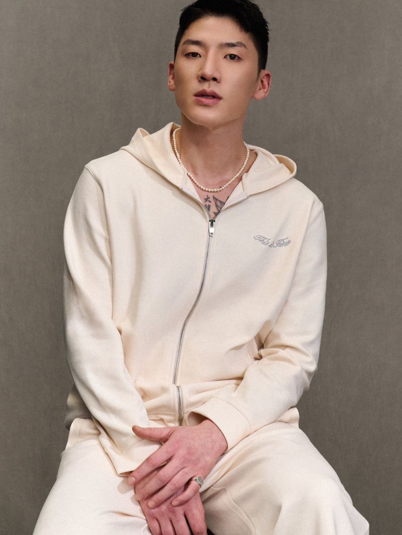 Relaxed Zip Hoodie