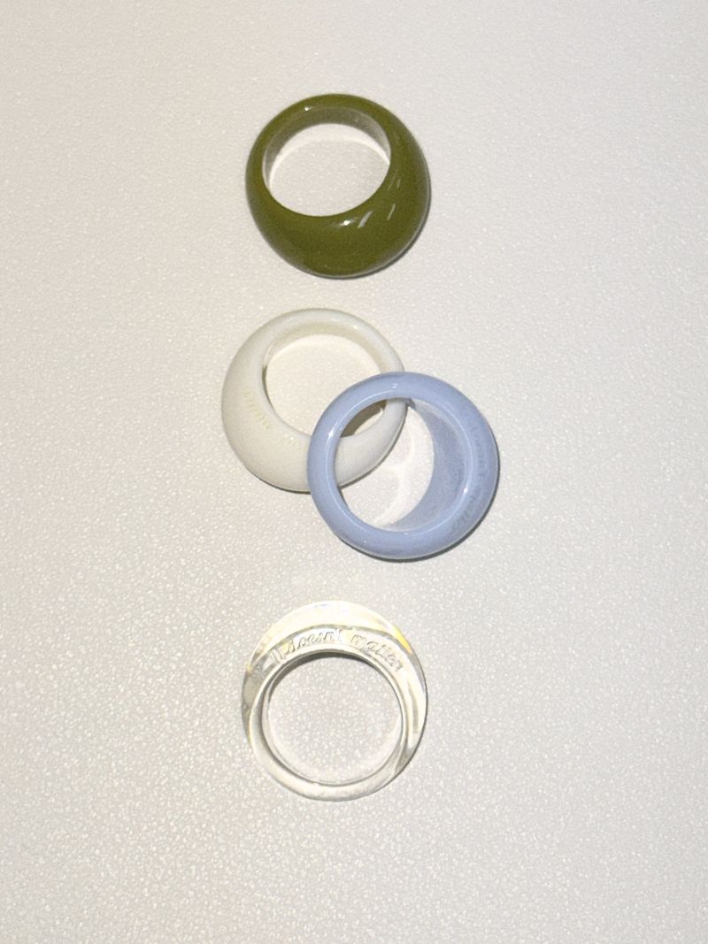 [Formica] Bonbon ring (Ivory)