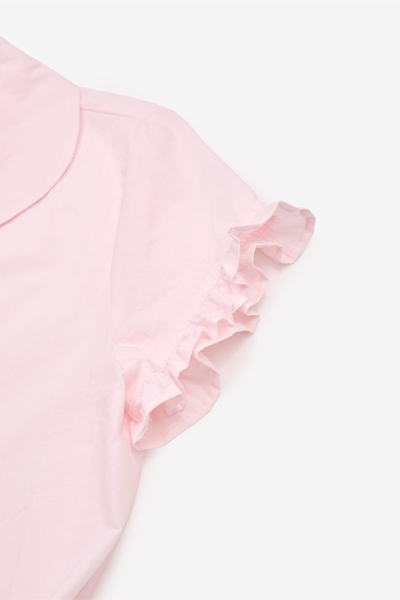 Anori frill peplum blouse