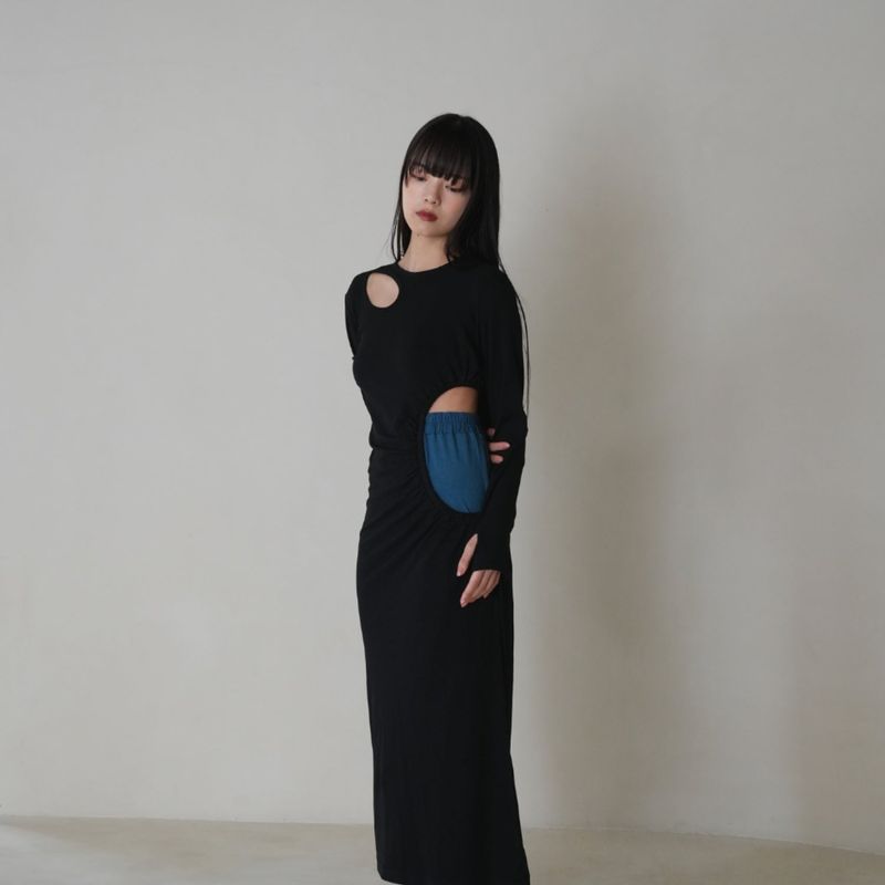 cut out hole one-piece