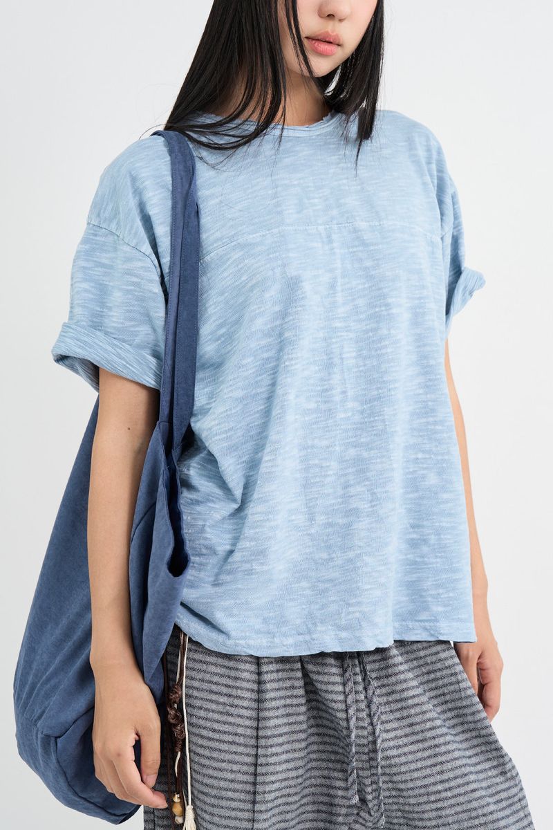 Pigment slub T-shirt