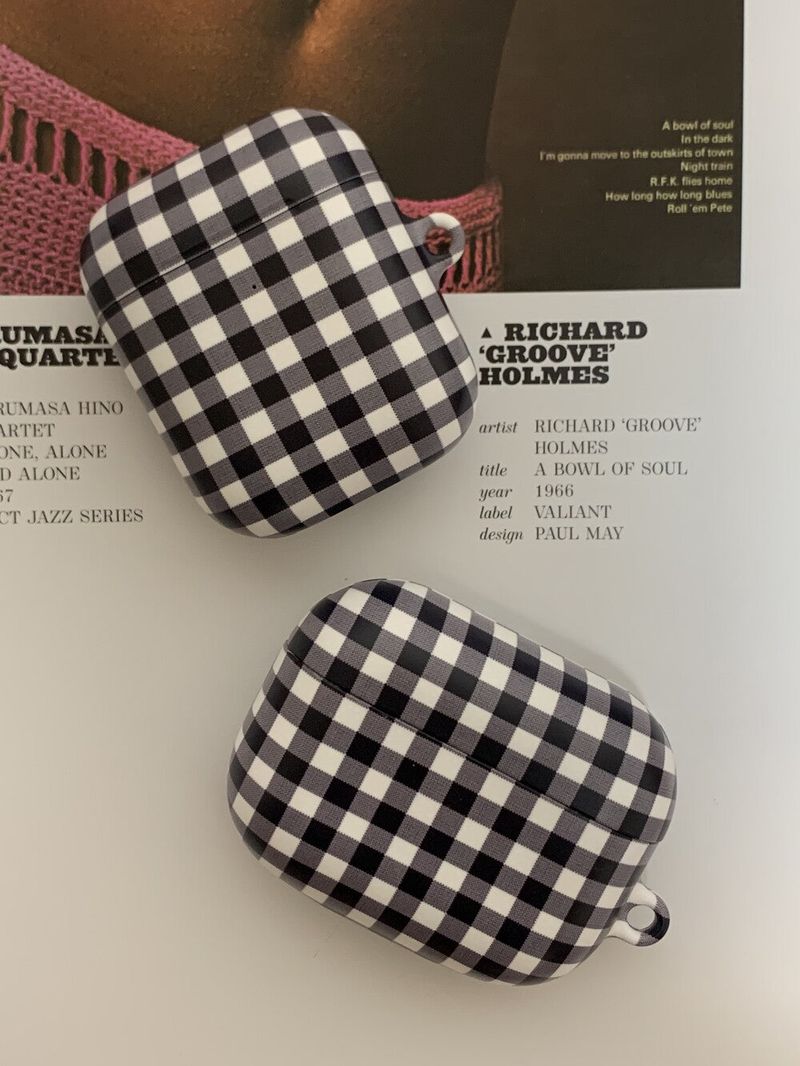 Vtg Black Pink Air Pods Case