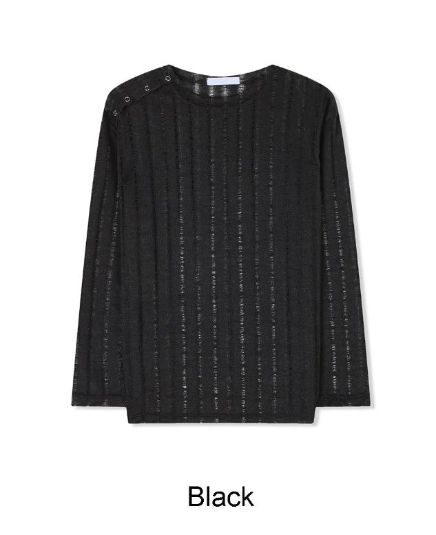 Tene Vintage Shoulder Button T-shirt