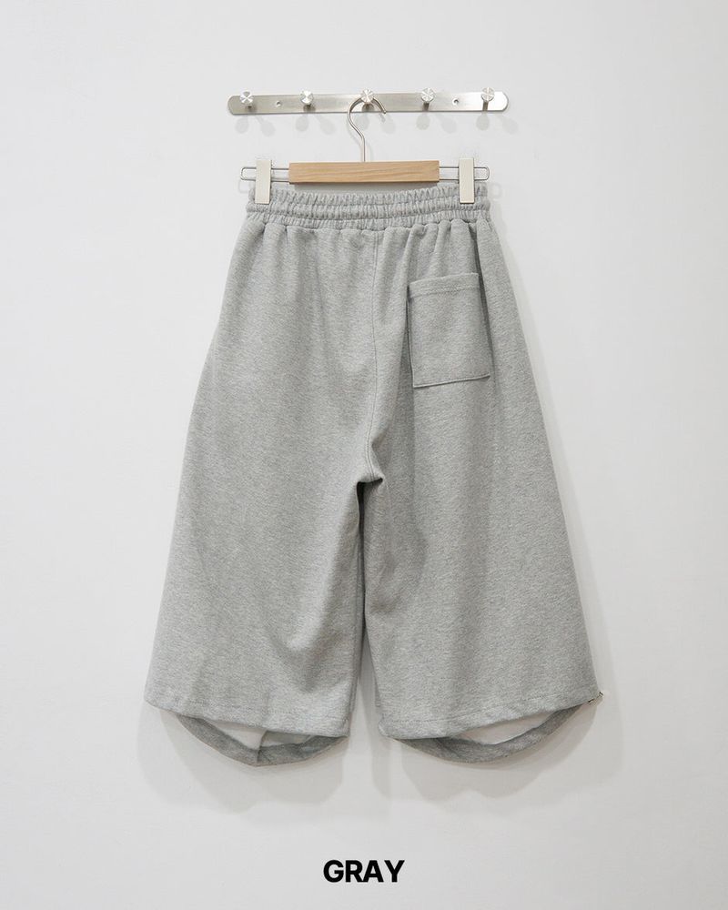 Drop Bermuda Bonded Sweatpants