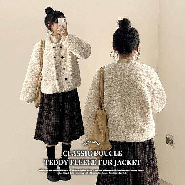 Rael Fleece Dumble Round Jacket