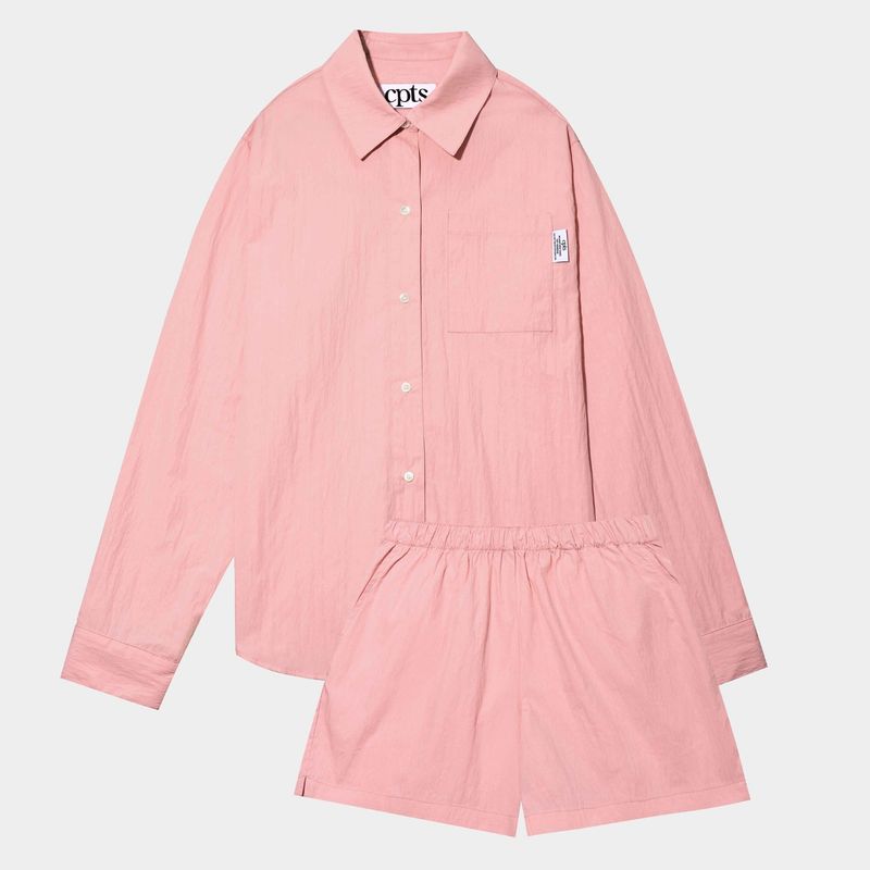 CPTS（シーピーティーエス）の「PAPER BUTTON SHIRTS SET_PINK（Setup）」