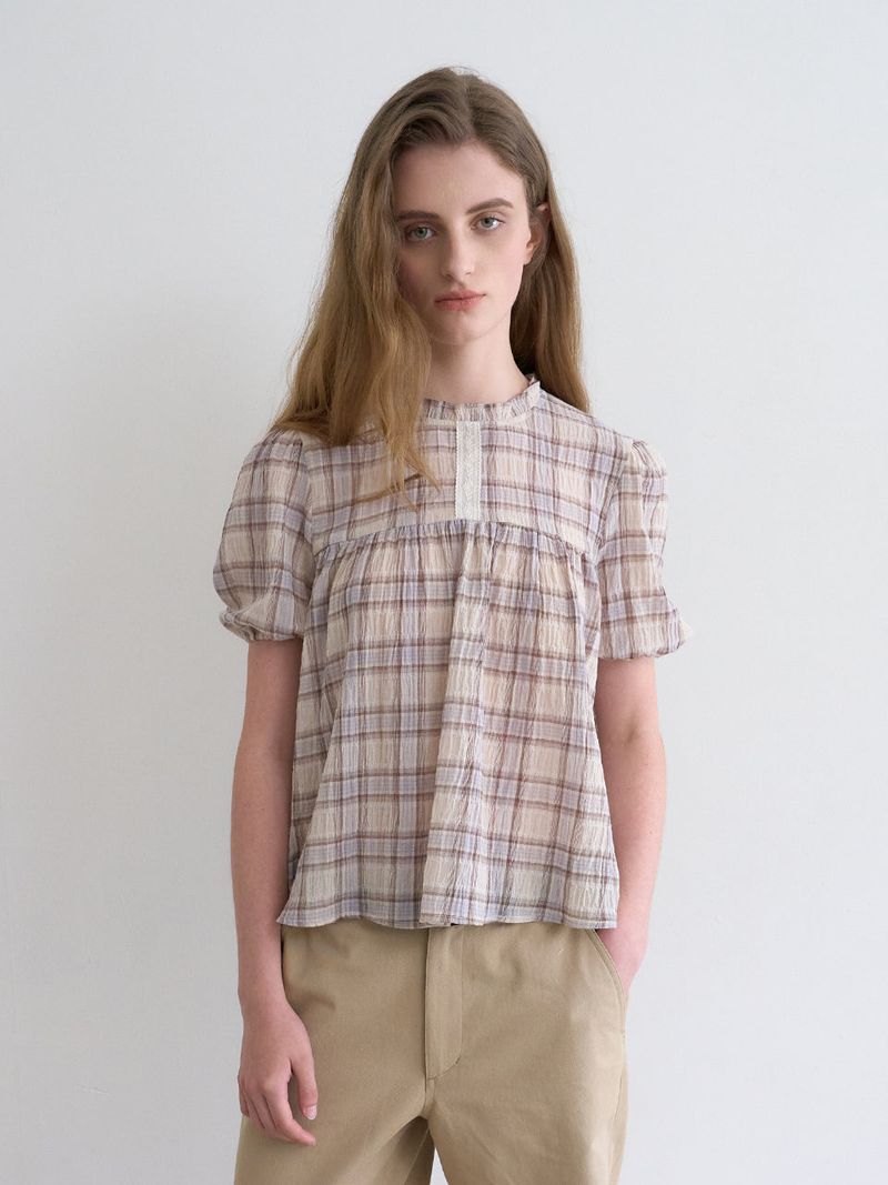 Susan blouse (Check)