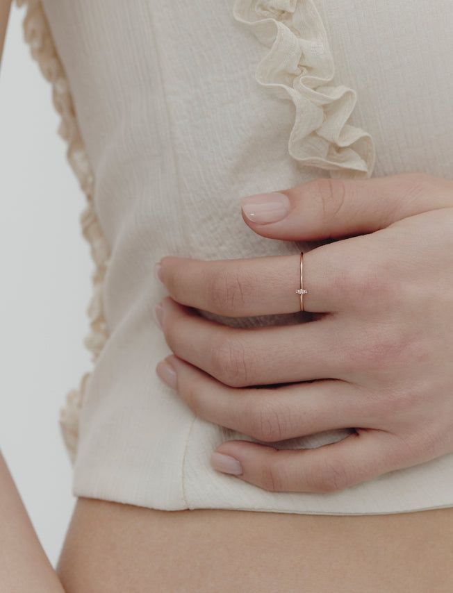 26SS★ Truly Essence 14K Merry Link Ring