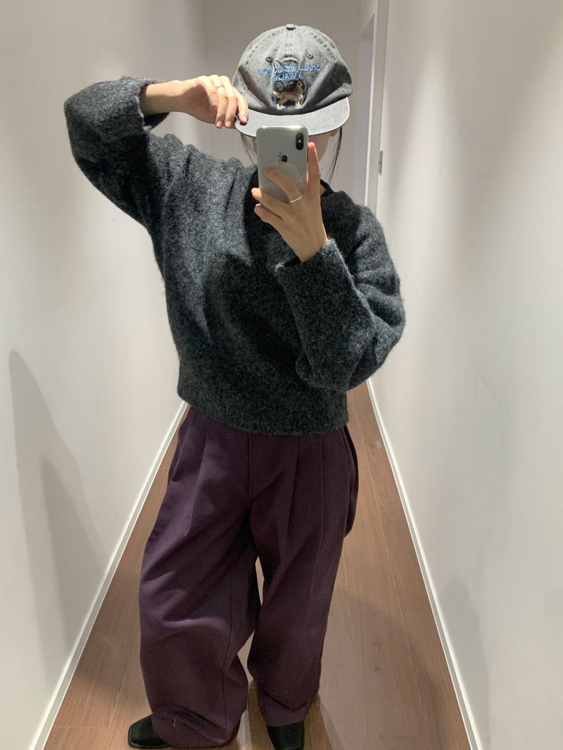 Lo-fi two-tuck slacks (3color)