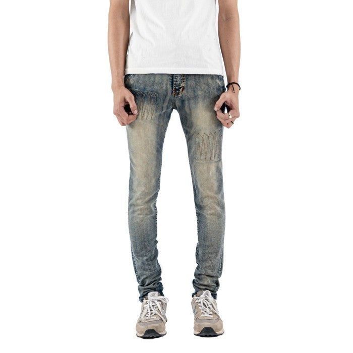 DENIMITUP（デニミタップ）の「M1 Skinny Vintage Blue - Celana Jeans（Pants）」