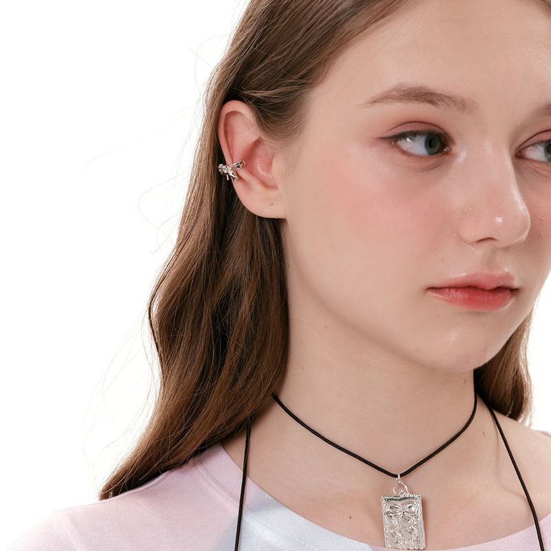 Silky Ribbon Earcuff