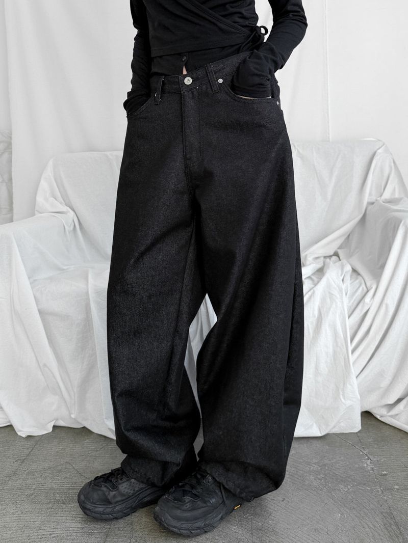 BALLON BLACK DENIM PANTS