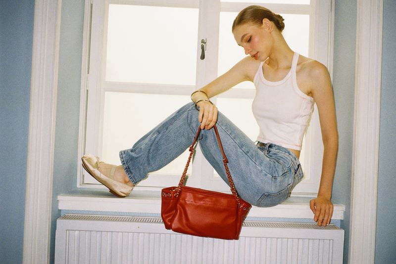 Betty in Burgundy Red