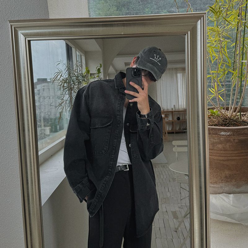 ASCLO（エジュクロ）の「ASCLO Pocket Denim Shirt Jacket (2color)（Jackets/Outerwear）」