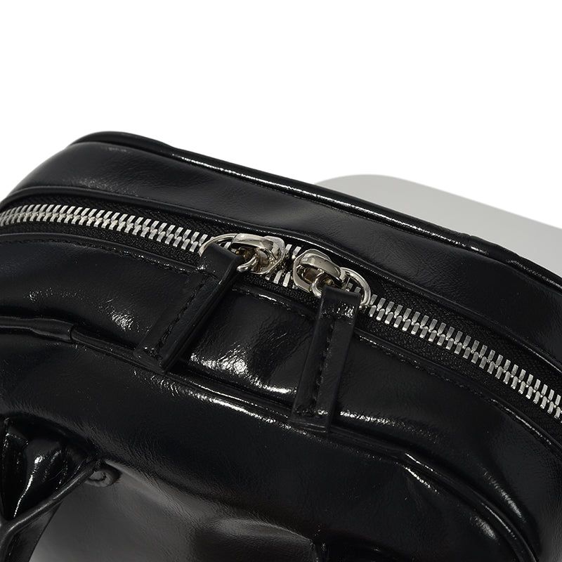 POCKET SIGNATURE MINI BAG [BLACK]
