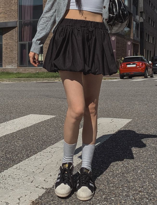 Pumpkin Balloon Miniskirt