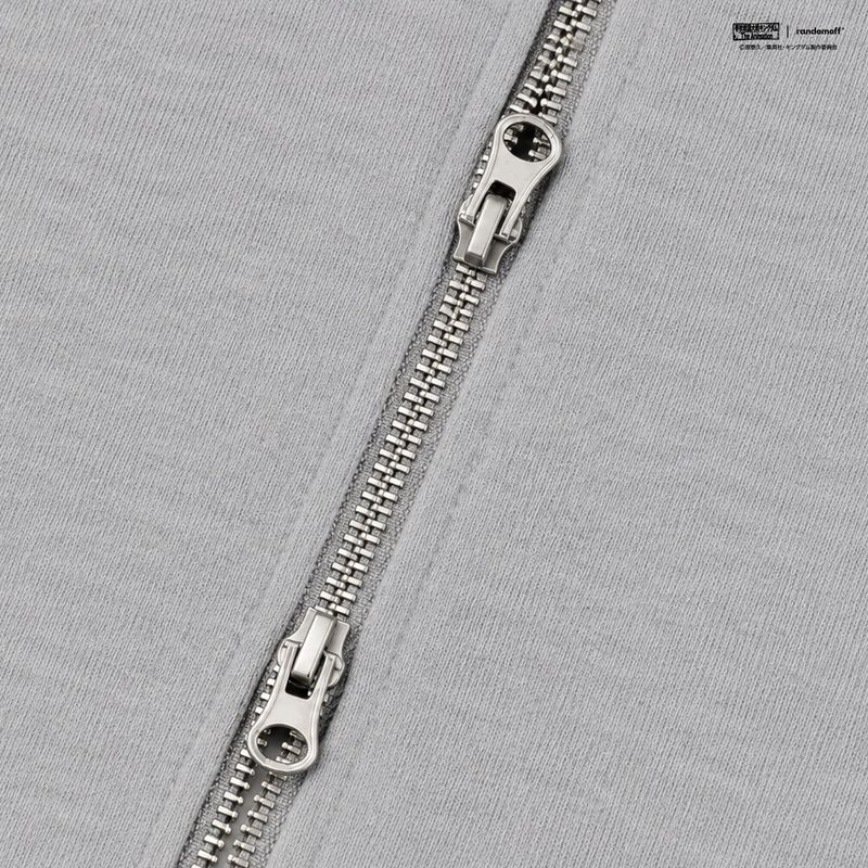 SHIN HOODIE ZIP-UP [GREY]