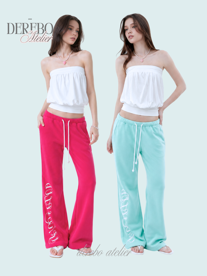 dereborujo（ドレボルゾー）の「Lounge Lettering Mint Long Pants (PANTS)（Pants）」