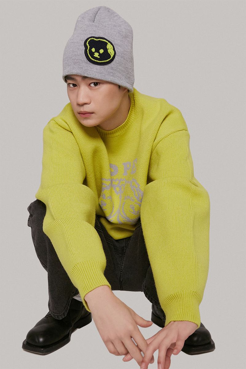 APIECEOFCAKE（ピースオブケイク）の「HTT Jacquard Knit_Lime（Tops）」