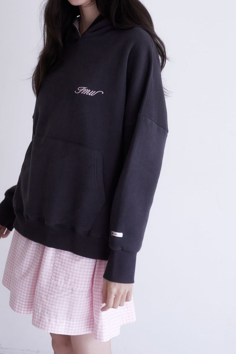 Winter rabbit hoodie (CHARCOAL)