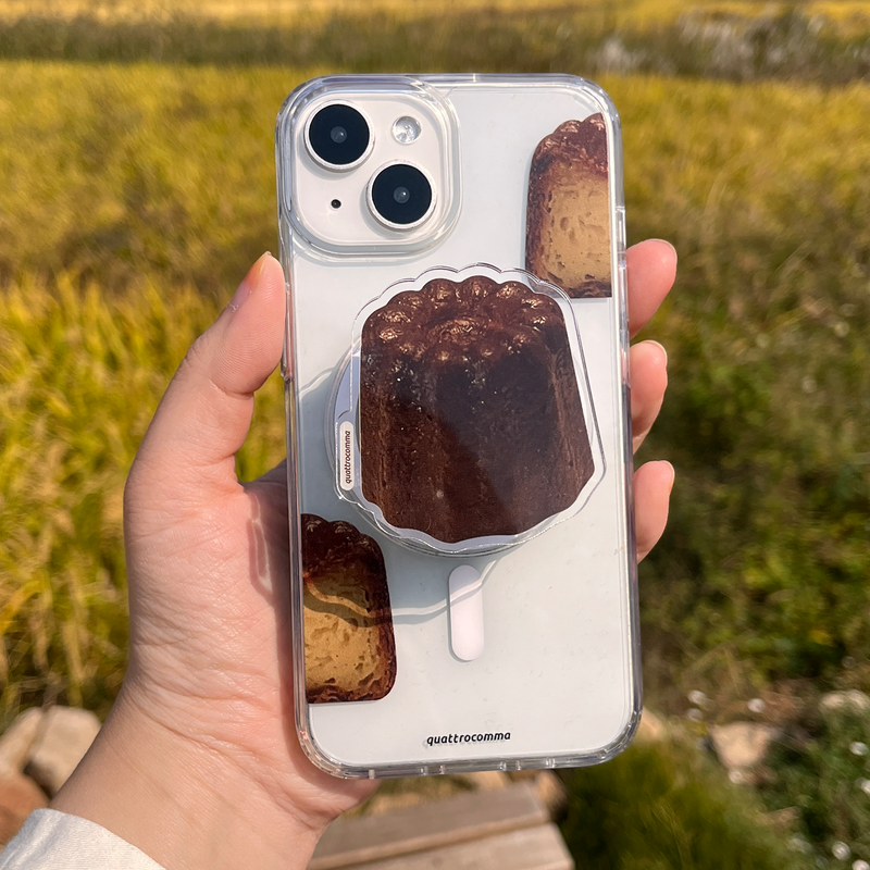 canelé dessert food smart tok(sticker type)