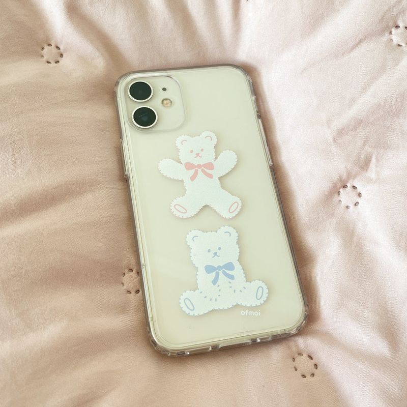 jolly sweet bear jellhard phone case