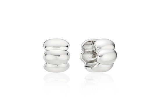 26SS★ Ice Cushion (W) Wide One-Touch Earrings